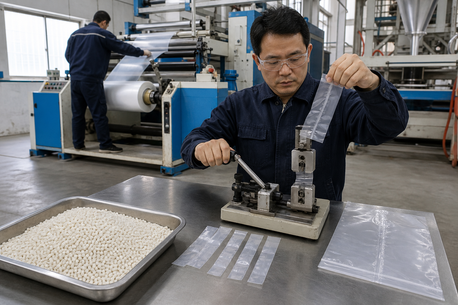 How Sodium Sulfate Filler Masterbatch Affects PE Film Heat Sealing