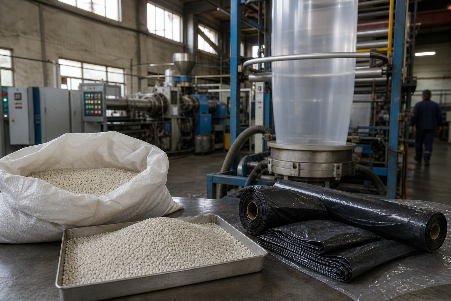 Sodium Sulfate Filler Masterbatch for Garbage Bag Production